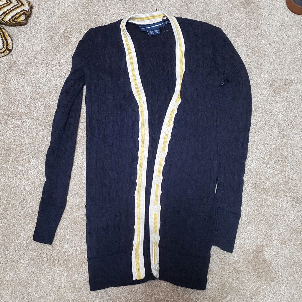 Ralph Lauren Cable Knit Cardigan
